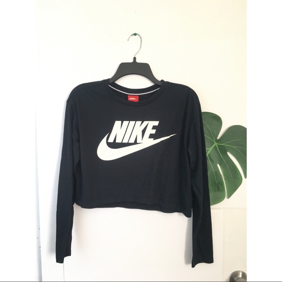 Nike Tops - Nike Crop Long Sleeve Tees